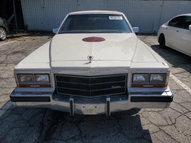 1G6DW51YXKR730288 - 1989 CADILLAC BROUGHAM WHITE photo 5