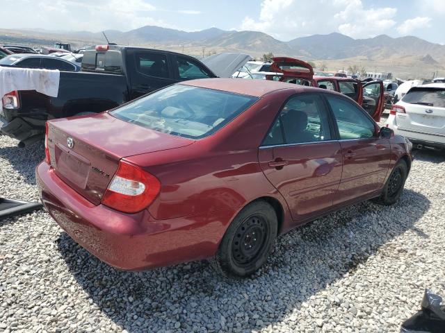 4T1BE32KX4U350899 - 2004 TOYOTA CAMRY LE RED photo 3