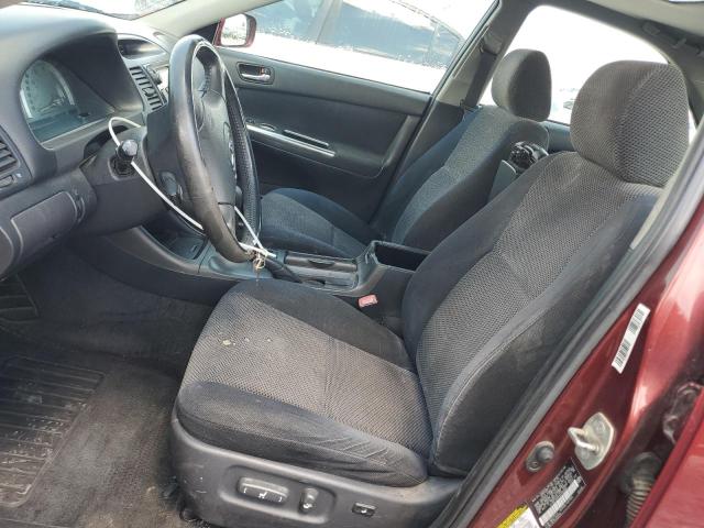 4T1BE32KX4U350899 - 2004 TOYOTA CAMRY LE RED photo 7