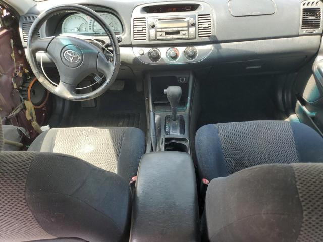 4T1BE32KX4U350899 - 2004 TOYOTA CAMRY LE RED photo 8