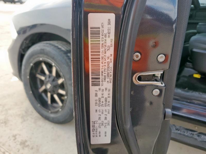 1C6RR6KT3FS624029 - 2015 RAM 1500 ST BLACK photo 13