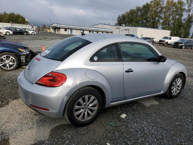 3VWFP7AT4DM660307 - 2013 VOLKSWAGEN BEETLE SILVER photo 3