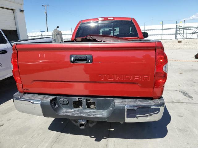 5TFUY5F19EX405425 - 2014 TOYOTA TUNDRA DOUBLE CAB SR/SR5 RED photo 6