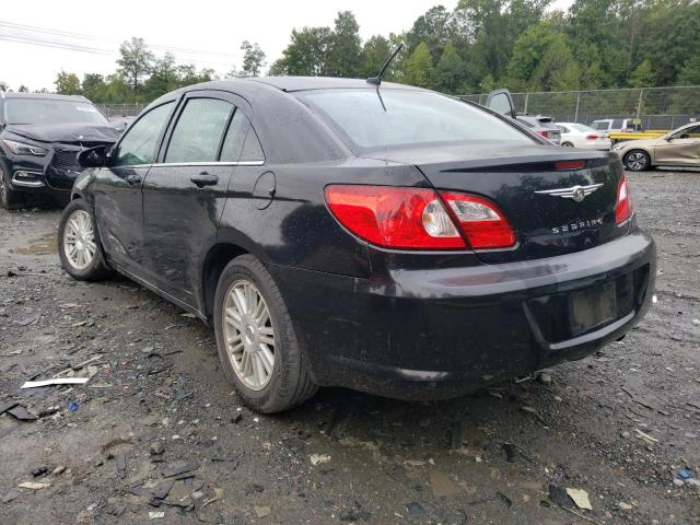 1C3LC56K58N254512 - 2008 CHRYSLER SEBRING TOURING BLACK photo 2