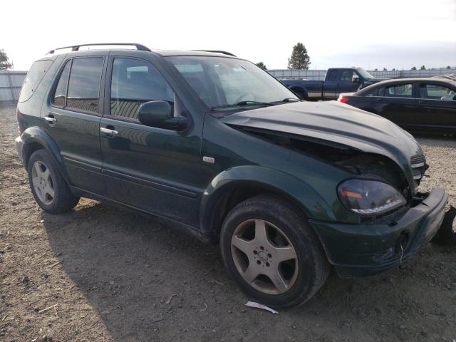 4JGAB74E31A240583 - 2001 MERCEDES-BENZ ML 55 GREEN photo 4