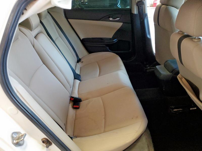 19XFC2F76JE033613 - 2018 HONDA CIVIC EX WHITE photo 10