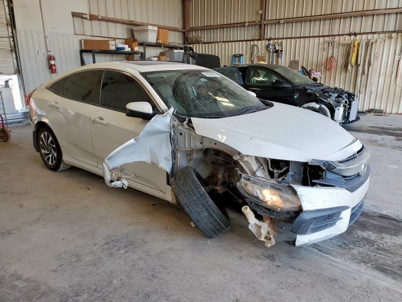 19XFC2F76JE033613 - 2018 HONDA CIVIC EX WHITE photo 4