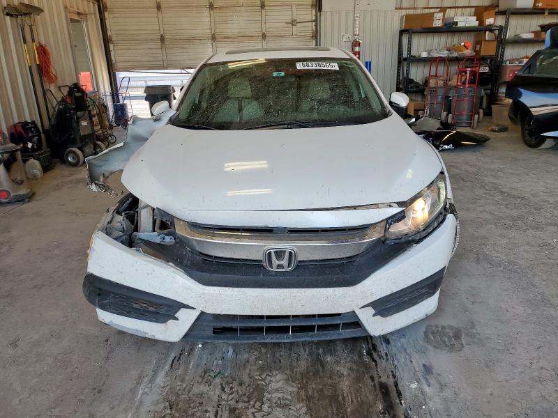 19XFC2F76JE033613 - 2018 HONDA CIVIC EX WHITE photo 5