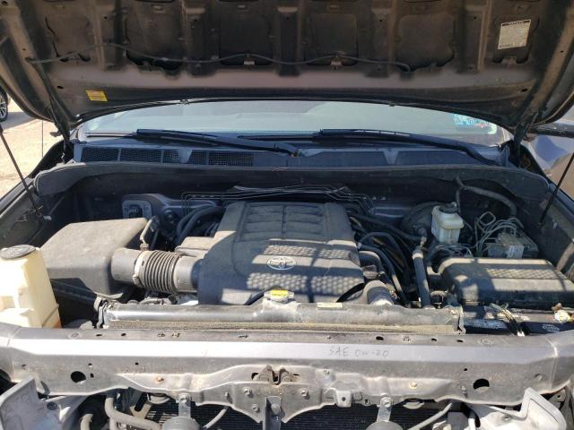 5TFUY5F17CX225048 - 2012 TOYOTA TUNDRA DOUBLE CAB SR5 GRAY photo 11