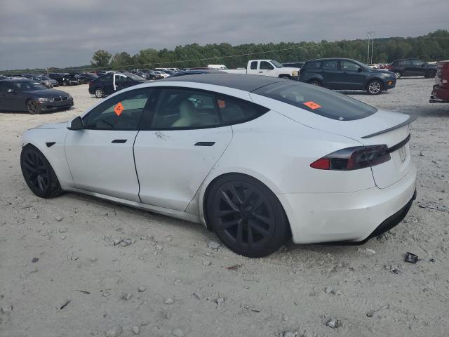 5YJSA1E63MF435935 - 2021 TESLA MODEL S Սպիտակ լուսանկար 2