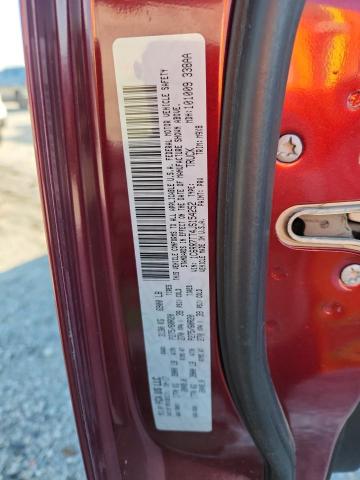 1C6RR7TT4JS154252 - 2018 RAM 1500 SLT Bordeaux Foto 12