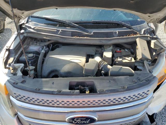 1FM5K7B83FGB67704 - 2015 FORD EXPLORER SILVER photo 12