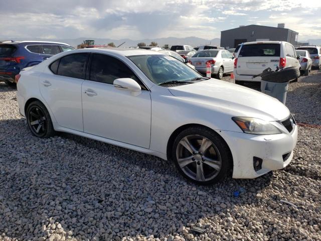 JTHBE5C21B5028270 - 2011 LEXUS IS 350 WHITE photo 4