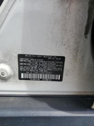 JF2SH6CC0AH706903 - 2010 SUBARU FORESTER 2.5X PREMIUM GRAY photo 14