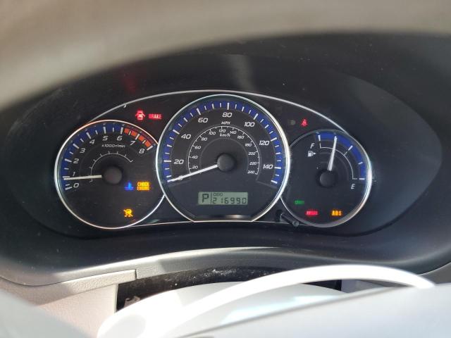 JF2SH6CC0AH706903 - 2010 SUBARU FORESTER 2.5X PREMIUM GRAY photo 9