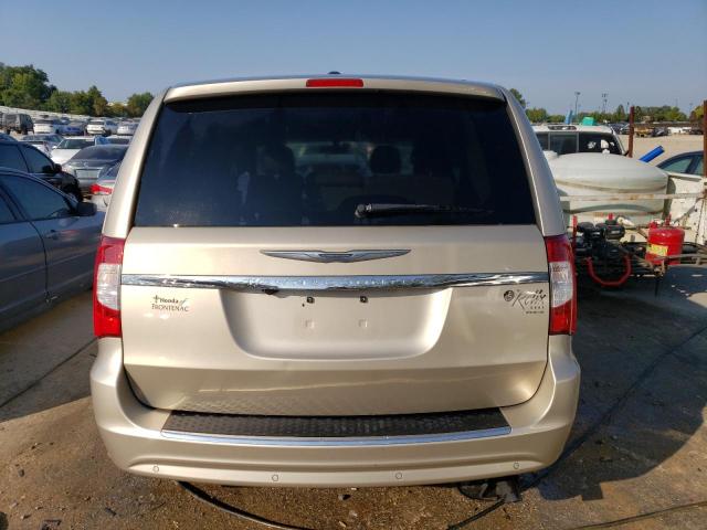 2C4RC1CG0CR269512 - 2012 CHRYSLER TOWN & COU TOURING L TAN photo 6