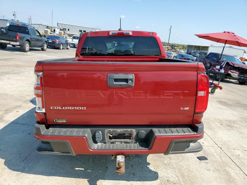 1GCGSCEN6M1170961 - 2021 CHEVROLET COLORADO LT RED photo 6