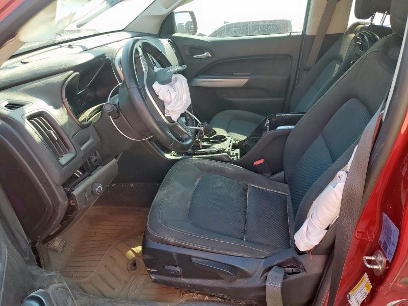 1GCGSCEN6M1170961 - 2021 CHEVROLET COLORADO LT RED photo 7