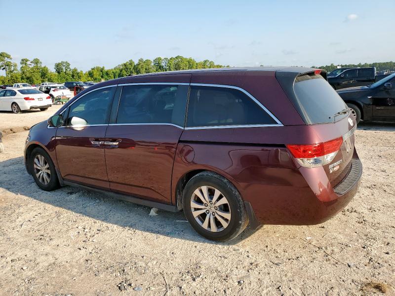 5FNRL5H47FB112310 - 2015 HONDA ODYSSEY EX BURGUNDY photo 2