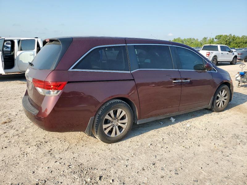 5FNRL5H47FB112310 - 2015 HONDA ODYSSEY EX BURGUNDY photo 3