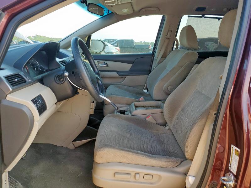 5FNRL5H47FB112310 - 2015 HONDA ODYSSEY EX BURGUNDY photo 7