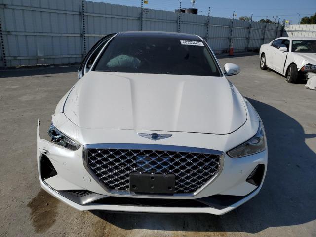 KMTG34LA4LU062985 - 2020 GENESIS G70 ELITE WHITE photo 5