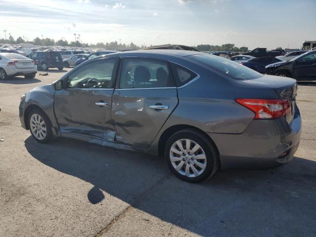 3N1AB7AP3KY439627 - 2019 NISSAN SENTRA S ნაცრისფერი ფოტო 2