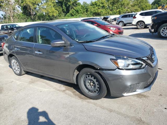 3N1AB7AP3KY439627 - 2019 NISSAN SENTRA S ნაცრისფერი ფოტო 4