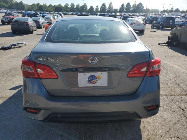 3N1AB7AP3KY439627 - 2019 NISSAN SENTRA S ნაცრისფერი ფოტო 6