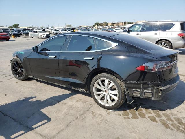 5YJSA1E27MF424515 - 2021 TESLA MODEL S BLACK photo 2