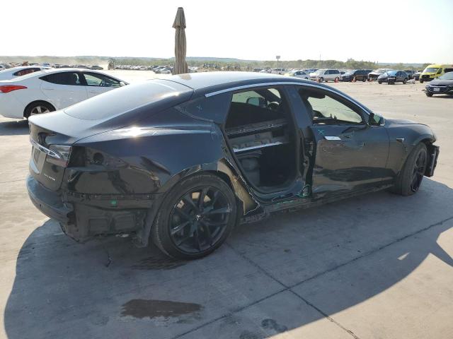 5YJSA1E27MF424515 - 2021 TESLA MODEL S BLACK photo 3