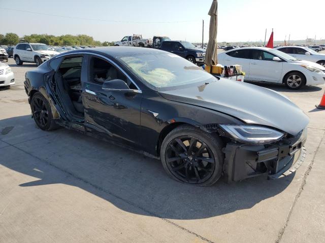 5YJSA1E27MF424515 - 2021 TESLA MODEL S BLACK photo 4