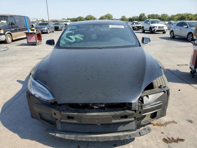 5YJSA1E27MF424515 - 2021 TESLA MODEL S BLACK photo 5