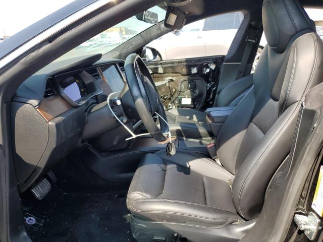 5YJSA1E27MF424515 - 2021 TESLA MODEL S BLACK photo 7