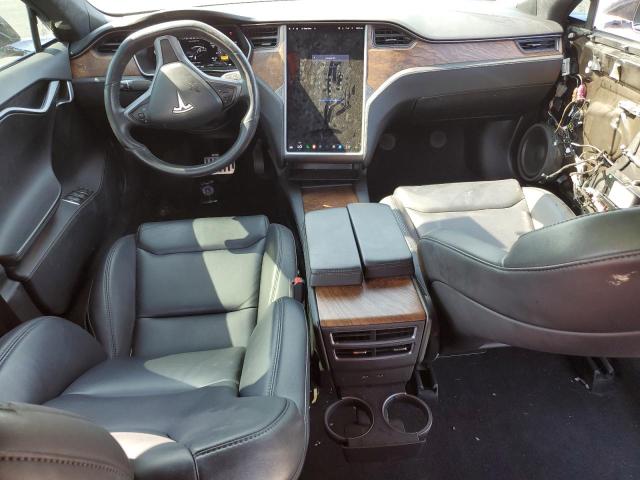 5YJSA1E27MF424515 - 2021 TESLA MODEL S BLACK photo 8