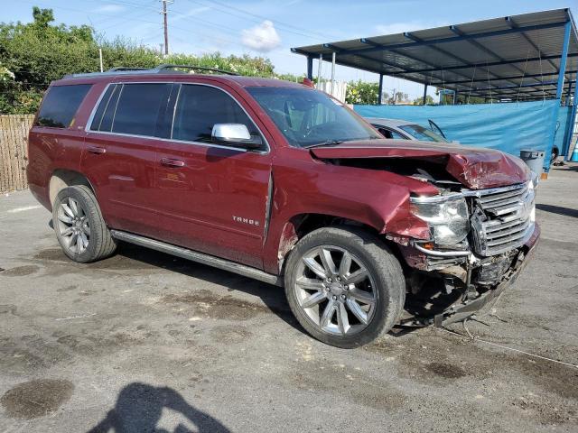 1GNSKCKC6GR355229 - 2016 CHEVROLET TAHOE K1500 LTZ RED photo 4