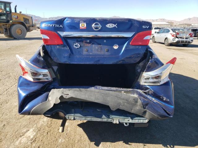 3N1AB7AP3KY442267 - 2019 NISSAN SENTRA S BLUE photo 6