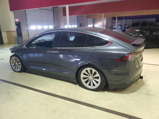 5YJXCBE4XGFS00540 - 2016 TESLA MODEL X SILVER photo 2