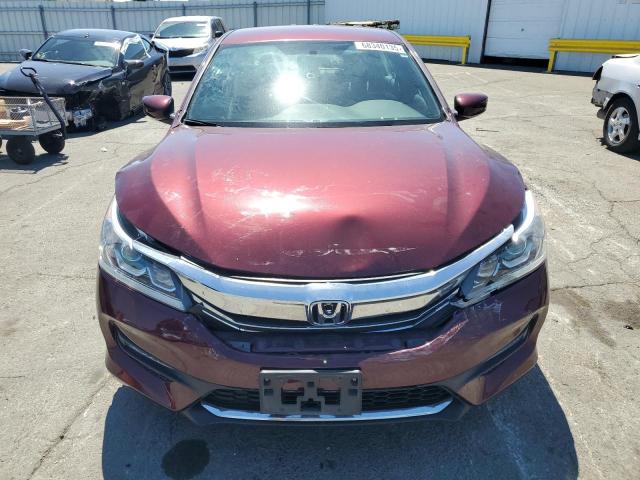 1HGCR2F52GA080201 - 2016 HONDA ACCORD SPORT 勃艮第红 照片 5