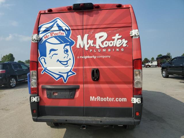 3C6TRVCG8KE551061 - 2019 RAM PROMASTER 2500 HIGH Kırmızı fotoğraf 6