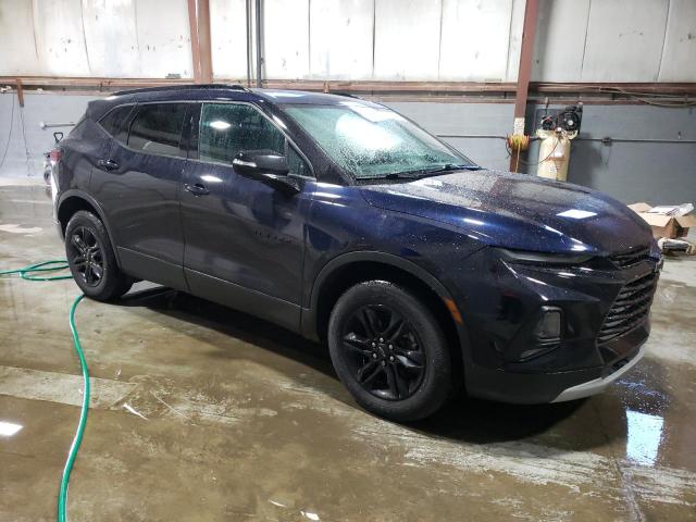 3GNKBCRS0MS528345 - 2021 CHEVROLET BLAZER 2LT BLUE photo 4