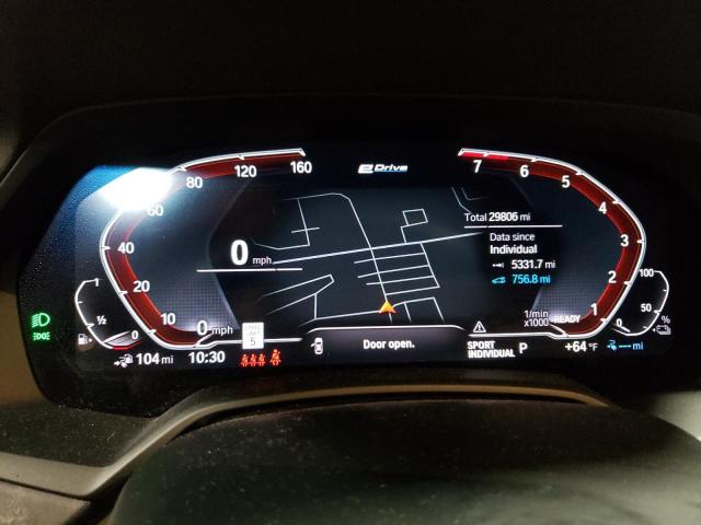 5UXTA6C07N9M48360 - 2022 BMW X5 XDRIVE45E BLACK photo 9