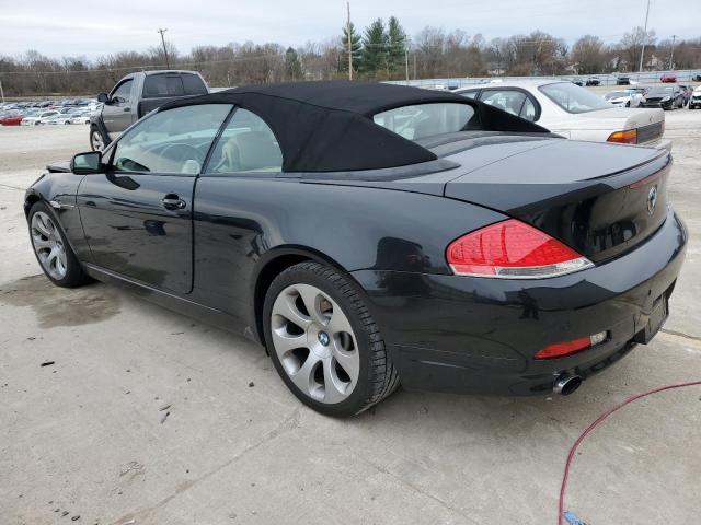 WBAEK13507CN81552 - 2007 BMW 650 I BLACK photo 2