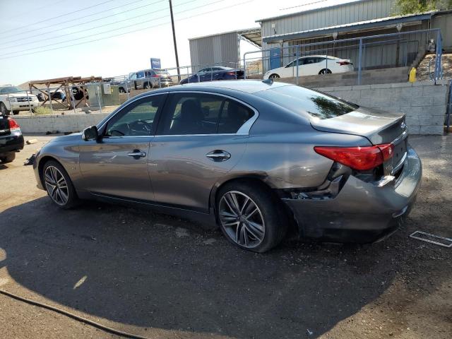 JN1BV7AR6EM700267 - 2014 INFINITI Q50 BASE ვერცხლისფერი ფოტო 2
