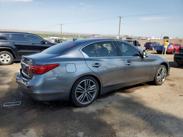 JN1BV7AR6EM700267 - 2014 INFINITI Q50 BASE ვერცხლისფერი ფოტო 3