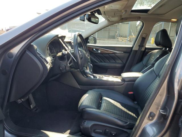 JN1BV7AR6EM700267 - 2014 INFINITI Q50 BASE ვერცხლისფერი ფოტო 7