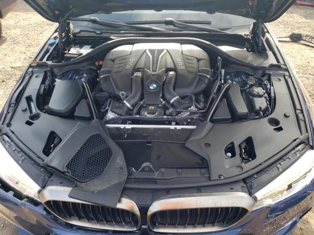 WBAJB9C51KB288626 - 2019 BMW M550XI BLUE photo 11