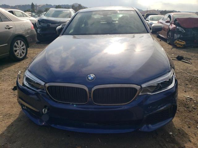 WBAJB9C51KB288626 - 2019 BMW M550XI BLUE photo 5