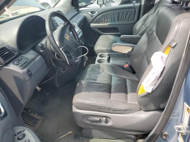 5FNRL38747B053121 - 2007 HONDA ODYSSEY EXL BLUE photo 7