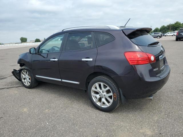 JN8AS5MV6DW657572 - 2013 NISSAN ROGUE S BURGUNDY photo 2